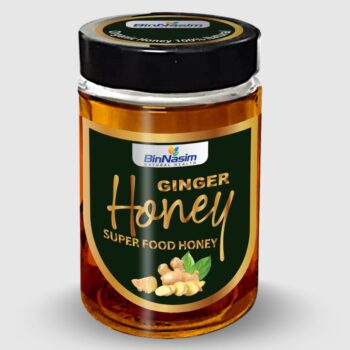 Ginger Cinnamon Honey jar of Bin Nasim