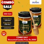 Combo-Turmeric Honey-250gm+Ginger Honey-250gm